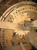 Pigs wheel with upper wheel