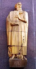 Mosaic law statue