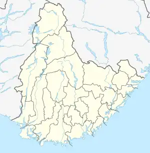 Feda is located in Agder