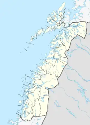 Strindvatnet is located in Nordland