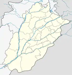 Ali Muhammad Khan Mosque is located in Punjab, Pakistan