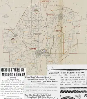 B&W newspaper