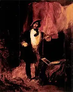 Portrait of József Borsos