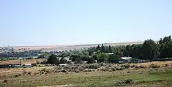 Plymouth, Washington with Columbia River in background.