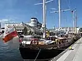 Marina at the seaport of Gdynia