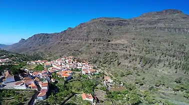 View of Fataga