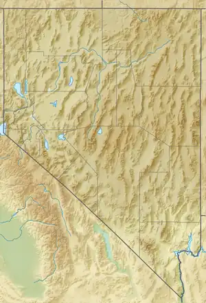 Sentinel Hills is located in Nevada