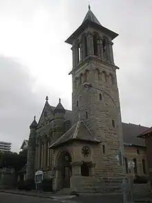 St Andrew's Presbyterian Church, Manly; completed in 1890