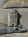Family Law Court, downtown Riverside (1998): The artist of this seal may have based his interpretation of the building on the Peace Tower found on Mount Rubidoux, a local Riverside landmark.