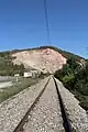 Slovac - quarry and rail Belgrade - Bar