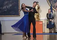 Image 8Slovenian dancers at the National Gallery in 2019 (from Culture of Slovenia)