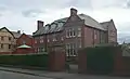 St Augustine's Priory, Old Colwyn, with Sacred Heart Church on the left