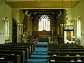 Interior – view towards altar