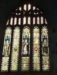 West window (1885).