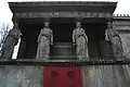 Caryatids, south elevation