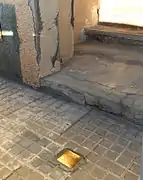 Stolperstein for Josep Soler Torrens in Spain