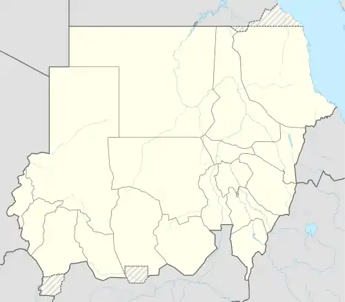 Atbara is located in Sudan