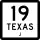 Business&nbsp;State Highway 19-J marker