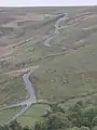 Halifax Road passing through the Thursden Valley