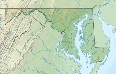 Poppleton is located in Maryland