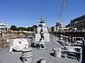 Batteries "54" and "55" (aft most 5"/38 gun turret)