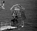 AN/SPS-40 antenna on USS&nbsp;Raleigh