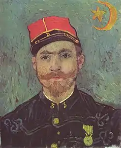 Paul-Eugène Milliet (The Lover), 1888Oil on canvas, 60 x 49 cmKröller-Müller Museum, Otterlo (F473)