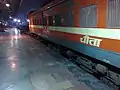 WAP-4 engine of the 12227 Indore Duronto Express