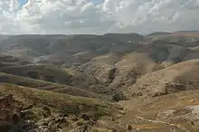 View of Wadi Qelt from Kfar Adumim