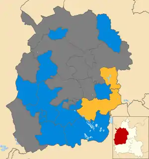 2010 results map