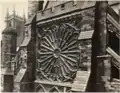 Westminster Abbey, London - the south transept rose window by Ward and Nixon (1844–1848)