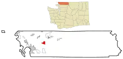 Location of Deming, Washington